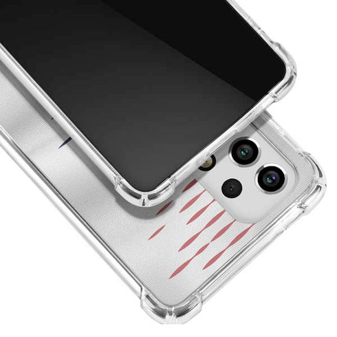 South Korea Soccer Flag Galaxy A33 5G Clear Case